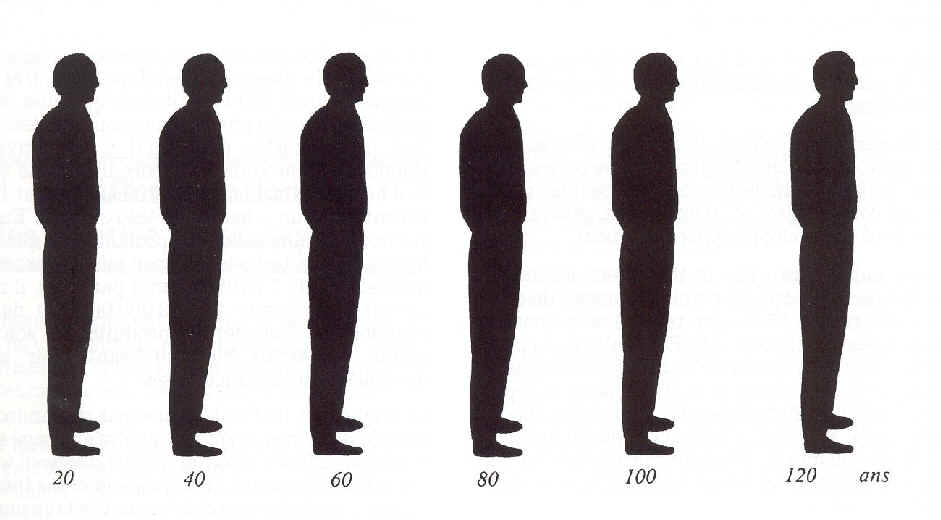 silhouette de l'homme progressif